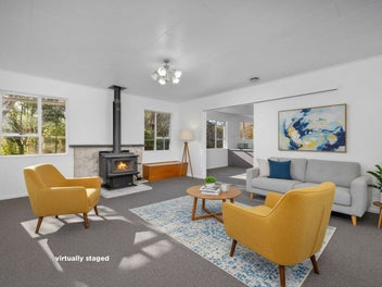 Private, rural aspect with potential