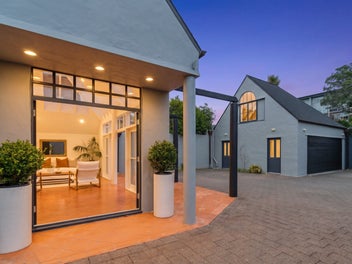 A home for family memories, framed by Rangitoto