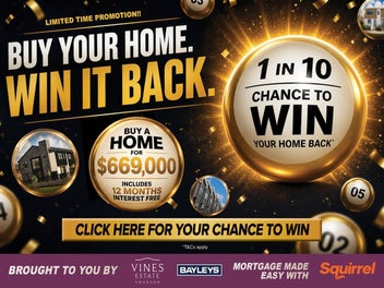 Brand new - Win your house back