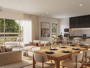 Contemporary Family Living, Generous Section