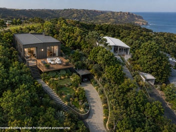 Spectacular section with resource consent