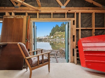 One of Otago Harbour's Most Iconic Boatsheds