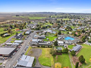 Main street retail development