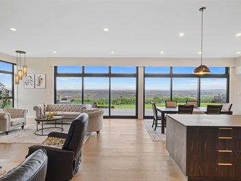 Architectural living with standout views