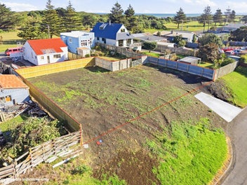 Elevated, sunny seaside section