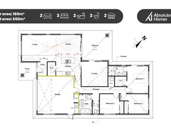 Alfresco, 2 Living Areas, Scissor Trusses...