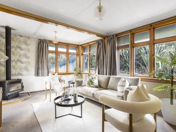 A charming brick classic with harbour views
