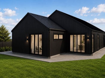 Double Garage with Uninterrupted Views