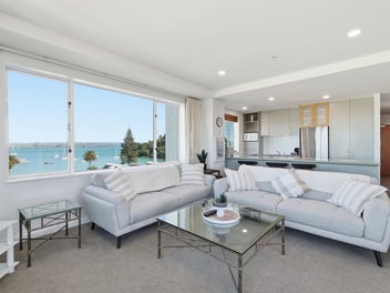 Pilot Bay and ocean views from a prime position