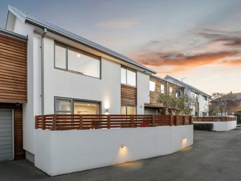 Central convenience with secure garaging