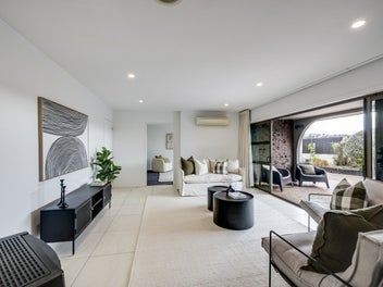 Five bedrooms. Pool. Parkside living.