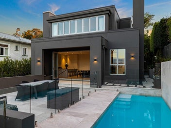 Modern masonry masterpiece on prestigious Ridings