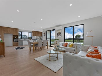 Contemporary living coastal charm