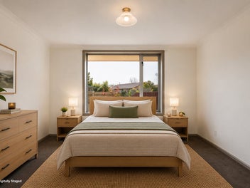 Comfortable living with space and a studio