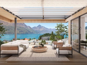 A front row seat to Lake Wakatipu