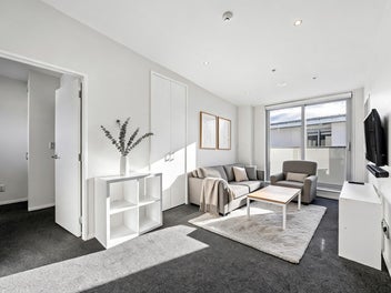 Light and Sunny Penthouse living