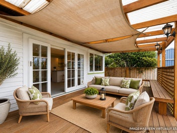 Substantial Bold Bungalow with Grandstand Views