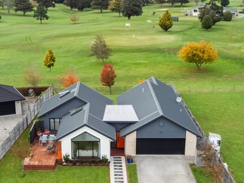 Golf Course One Side, Farmland the Other!