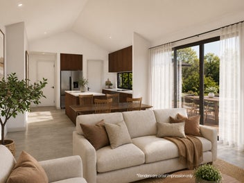 Sun Soaked Living with Room for the Toys