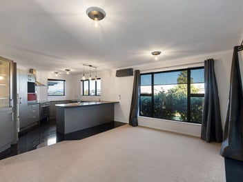Triple car garaging and double-glazed