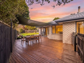 Low maintenance brick home on private full section
