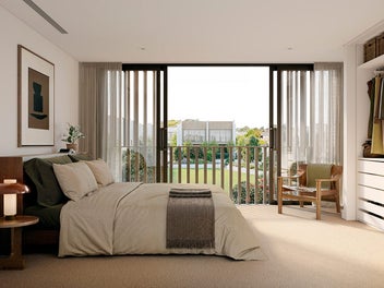 Contemporary 2-Bedroom Living