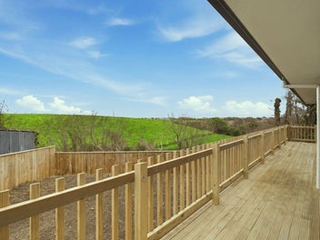 Brand new home, peaceful rural outlook