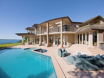 A private waterfront estate of scale and presence