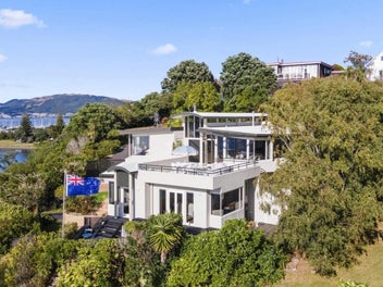 Architectural elegance on the Paremata waterfront