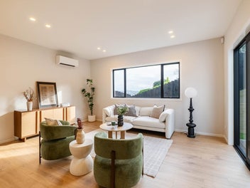 Luxury living with vibrant view