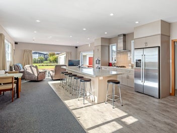 Easy family living, inside and out