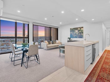 Elevated elegance with sunset views
