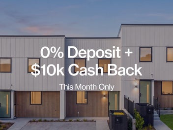 This Month: 0% Deposit + $10k Cash Back