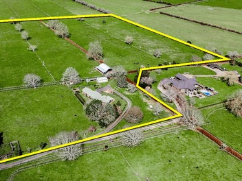 6.4 Hectares productive land and 4bdrm brick home