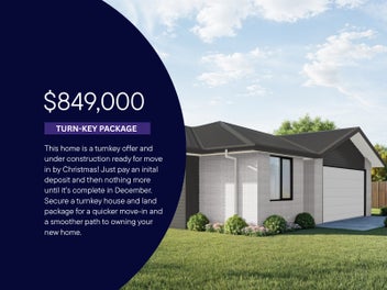 Turnkey Package - Move in by Christmas!