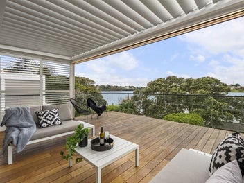 Waterfront position, relax or entertain