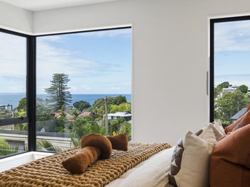 RANGITOTO & WESTLAKE ZONES. SEA VIEWS. BRAND NEW.