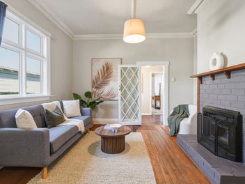 Light filled comfortable family living.