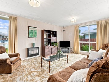 A charming home with large garage