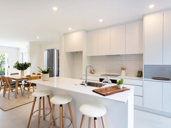 Media Room and More: 5-Bedroom Duplex Flexibility