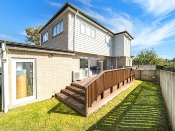 Newly built family home by the builder