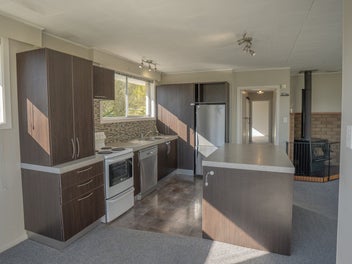 Quietly positioned with mountain views