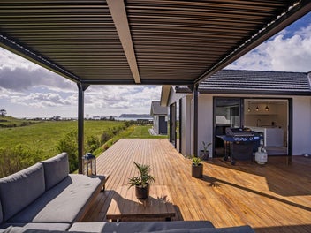 Family home with views