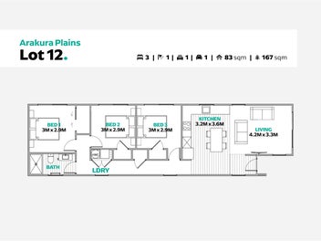 New 3 Bed Standalone, Arakura Plains