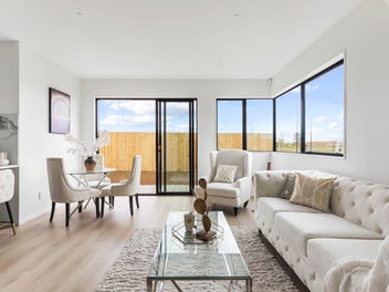 Corner-Site Living with Space and Style