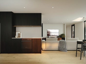 Rear Unit with Double Living & Double Garage!