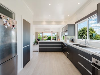 Location, Views, Extensive garaging.