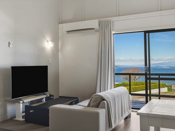 YOUR PLACE. RIGHT BY THE LAKE.