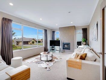 Family living, designed for entertaining