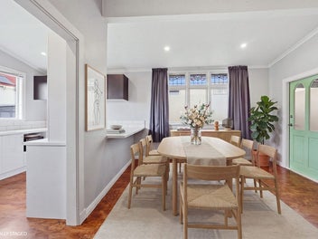 Elevated home with independent Office Space